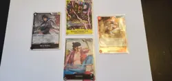 Smoker OP10-001 Alternate Alt Art Leader Parallel One Piece Card Game TCG NM - Image 2