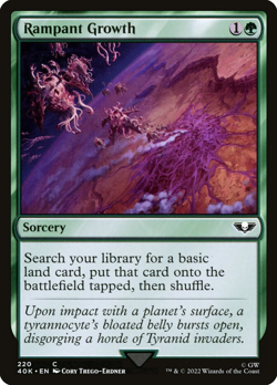 Rampant Growth [Warhammer 40,000 Commander 40K] M/NM MTG Magic - Image 1