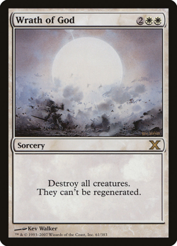 Wrath of God [Tenth Edition 10th] M/NM MTG Magic - Image 1