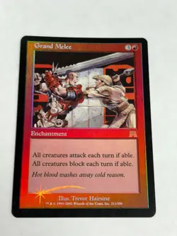 MTG FOIL Grand Melee Onslaught Magic the Gathering Free Shipping! - Image 2