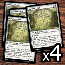 4x Sanctuary Wall - NM - Karlov Manor - Magic the Gathering - Image 1