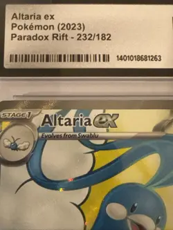 Pokemon TCG Altaria EX Paradox Rift CGC Mint 9 2023 - Image 4
