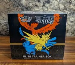 New Pokemon TCG Sun & Moon Hidden Fates Elite Trainer Box ETB Factory Sealed - Image 1