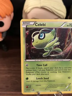 Pokemon TCG Celebi XY187 Black Star XY Promo Holo - Image 4