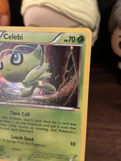 Pokemon TCG Celebi XY187 Black Star XY Promo Holo - Image 5