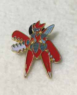 Lot of 2 Official Pokemon Collector Pins - Scizor & Mega Gengar, excellent cond. - Image 3