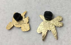 Lot of 2 Official Pokemon Collector Pins - Scizor & Mega Gengar, excellent cond. - Image 5