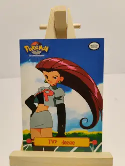 Jesse TV9 Topps Series 1 TV Animation Edition Black Label Pokemon TCG 1999 - Image 1