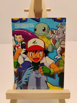 Jesse TV9 Topps Series 1 TV Animation Edition Black Label Pokemon TCG 1999 - Image 2