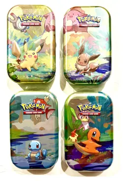 Pokemon TCG: Kanto Friends Mini Tin Factory Sealed from 2019 - Image 1