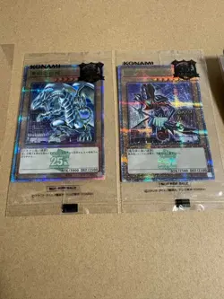Yu gi oh! Blue-Eyes White Dragon & Dark Magician 25th Quarter Century Tokyo Dome - Image 2