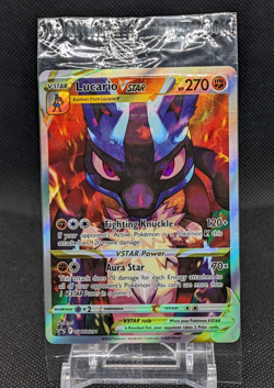 Lucario VSTAR Promo SWSH291 Crown Zenith ETB Pokemon Card English - SEALED - Image 3