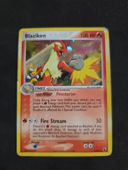 DMG Blaziken Ruby & Sapphire Holo Rare Pokemon TCG Card 3/109 - Image 1