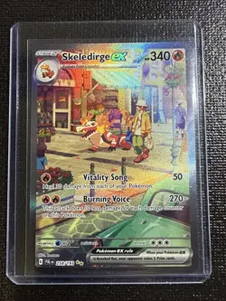 Skeledirge EX 258/193 Paldea Evolved Special Illustration Rare Card NM Condition - Image 1