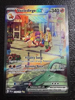 Skeledirge EX 258/193 Paldea Evolved Special Illustration Rare Card NM Condition - Image 2