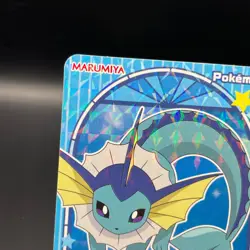 Vaporeon Pokemon MARUMIYA Card sticker seal Japanese - Image 3