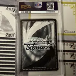 Weiss Schwarz Charlotte SP Yuzaki Nishimori PSA10 Signed Card Limited Edition - Image 2