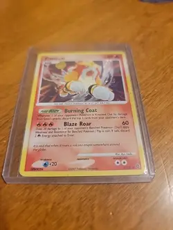 Pokemon Entei Card TCG 4/132 Secret Wonders Cracked Ice Holo Rare LP Condition - Image 2