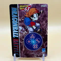 Dragon Ball GT Battle Card Carddass #20 Amada 1996 Japanese Anime Japan C-21 - Image 4