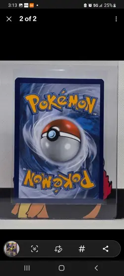 Pokemon TCG Alakazam EX Holo Ultra Rare 2016, 125/124 Card - Image 2