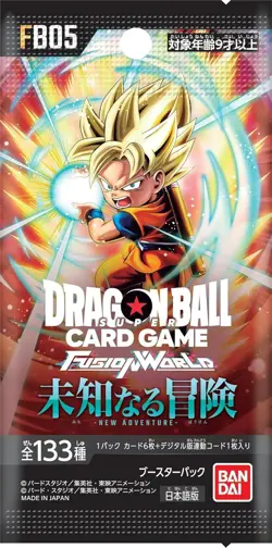BANDAI Dragon Ball Super Card Game Fusion World New Adventure [FB05] 1BOX NEW - Image 2