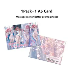 1 PACK Legend Of The Summer Goddess Vol.2 A5 Board Trading Card Waifu Anime CCG - Image 2