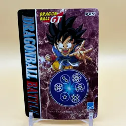 Master Roshi Dragon Ball GT Card Carddass #19 Amada 1996 Japanese Japan C-20 - Image 4