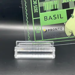 Chikorita Pokemon × PRONTO CAFE PROMO Clear Card Japan 2025 - Image 5