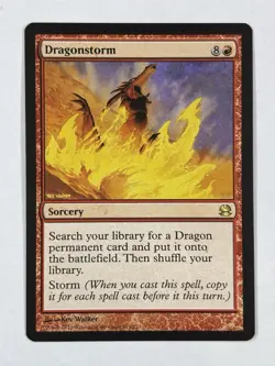 Dragonstorm Modern Masters Regular MTG Magic the Gathering - Image 1
