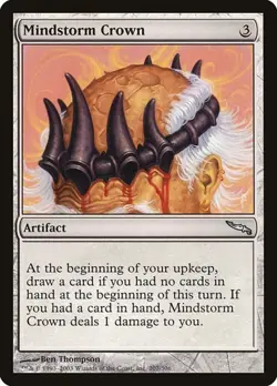 1x Mindstorm Crown NM Eng MTG - Mirrodin - Image 1