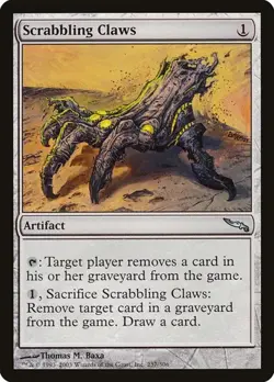 1x Scrabbling Claws NM Eng MTG - Mirrodin - Image 1