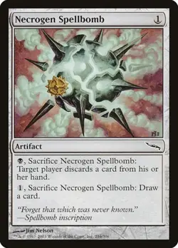 1x Necrogen Spellbomb NM Eng MTG - Mirrodin - Image 1