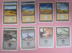 30 Vintage MTG Basic Lands (6ED) Near Mint/ Light Played - Image 2