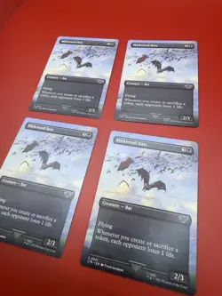 MTG 4x Mirkwood Bats 0421 Borderless Universes Beyond: LOTR Tales of Middle NM - Image 1