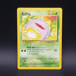 Koffing 51/102 | Pokemon TCG Base Set | 1999 English - Image 1