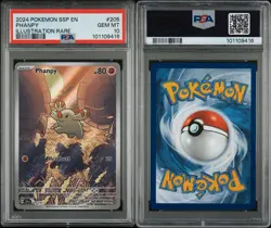PSA 10 Phanpy 205/191 Surging Sparks Illustration Rare Pokemon - Image 3