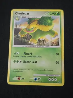 Grotle 49/127 Platinum Regular Pokemon TCG Light Played Condition - Image 1