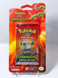 Pokemon TCG EX Dragon Blister Pack Factory Sealed Absol Art Rare Booster Pack - Image 1