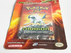 Pokemon TCG EX Dragon Blister Pack Factory Sealed Absol Art Rare Booster Pack - Image 3