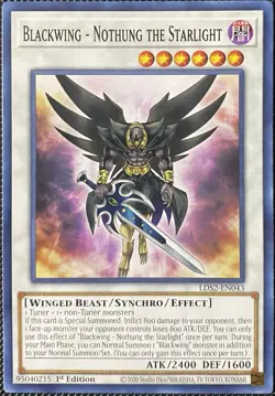 Blackwing - Nothung the Starlight LDS2-EN043 Legendary Duelists: Season 2 Yugioh - Image 1
