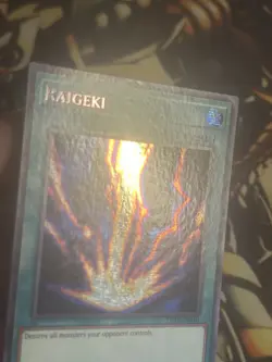 Yugioh: Raigeki - TN19-EN010 - Prismatic Secret Rare - Limited Edition - MP - Image 4