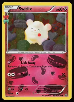 Swirlix RC19/RC32 Uncommon Generations: Radiant Collection Pokemon Card - Image 1
