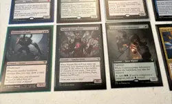 20 Magic The Gathering MTG SLEEVED card lot RARES Lightly played - Near mint - Image 5