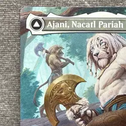 Ajani, Nacatl Pariah - Modern Horizons 3 (MH3) #442 NM Borderless MTG - Image 2