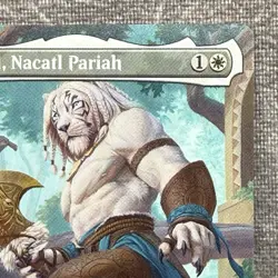 Ajani, Nacatl Pariah - Modern Horizons 3 (MH3) #442 NM Borderless MTG - Image 3