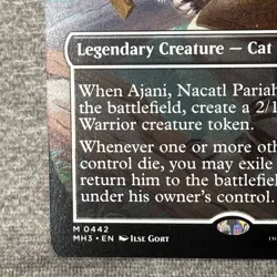 Ajani, Nacatl Pariah - Modern Horizons 3 (MH3) #442 NM Borderless MTG - Image 4