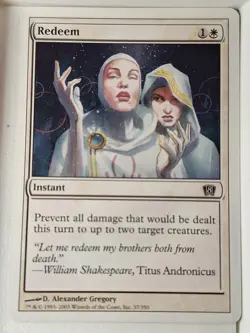 Redeem - 8th Edition Core Set - Magic the Gathering MTG Nice! - Image 1