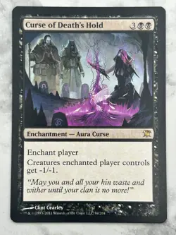 Curse of Death's Hold Innistrad - MTG Magic the Gathering - NM - Image 1