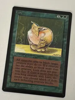 Magic the Gathering MTG Beta Lure NM- (Beta Bob) - Image 1