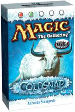 Coldsnap Theme Deck Aurochs Stampede (ENGLISH) FACTORY SEALED NEW MAGIC ABUGames - Image 1